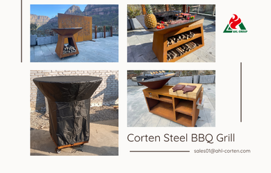 Corten Steel BBQ Grill Wholesale